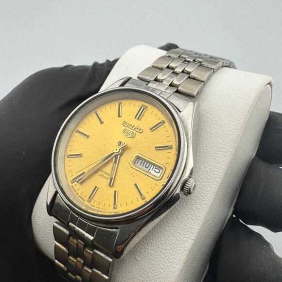 Seiko 5 Automatic 21 Jewels - Vintage Wrist Watch - Made in Japan - Picture 3 of 8